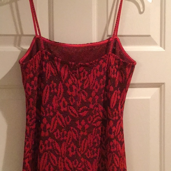 St John Knit sparkling Red Dress - Picture 5 of 14